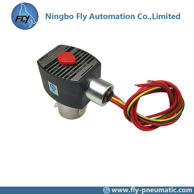 8320G200 EF8320G200 ASCO 8320 series 1/4 inch Stainless Steel Body Direct Acting General Service Solenoid Valve