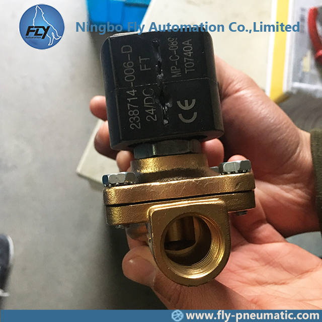 8210G002 EF8210G002 ASCO Pilot Operated Explosion Proof 1/2" Brass Body General Service Solenoid Valve