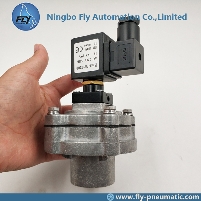 MD325 VP325 Dust Collector 1 inch Huaneng Aluminium Pulse Solenoid Valve