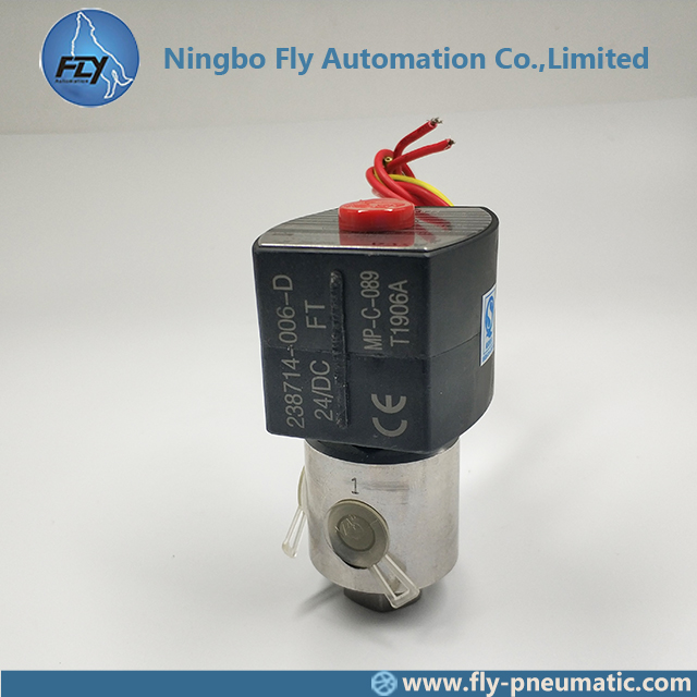 8320G200 EF8320G200 ASCO 8320 series 1/4 inch Stainless Steel Body Direct Acting General Service Solenoid Valve