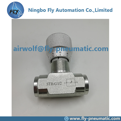 STBG1/2 STB series 1/2" BiDirectional flow restrictor Carbon steel
