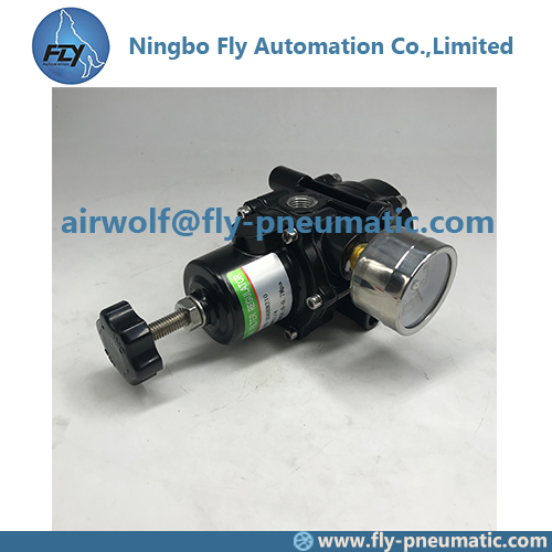 YT-200 Air Filter Regulator YTC YT200 aluminum YT-200BN210 with guage and manual drain