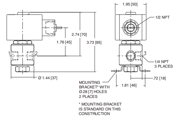 JKHX8320G202MO 8320G202 ASCO 8320 series 1/4 inch Stainless Steel Pilot ...